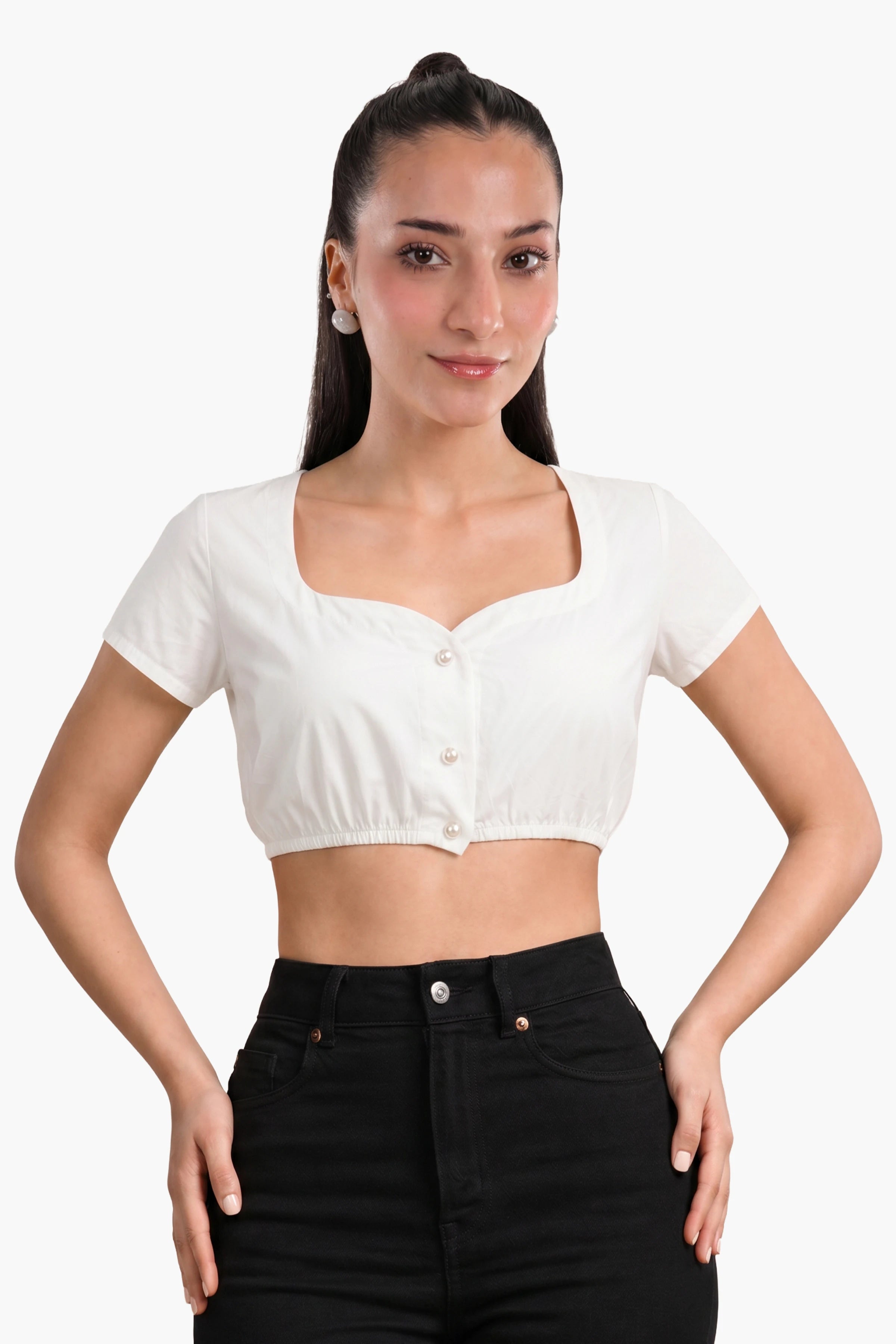 Dirndl Blouse Luxury White Organza Splendor – Lederhosen Store
