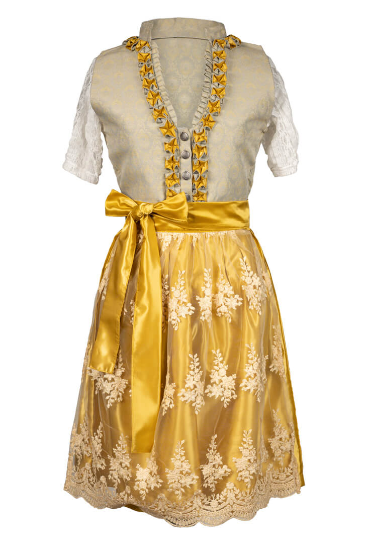 Royal Yellow Dirndl Midi Affair – Lederhosen Store Royal Yellow Dirndl Midi Affair – Lederhosen Store