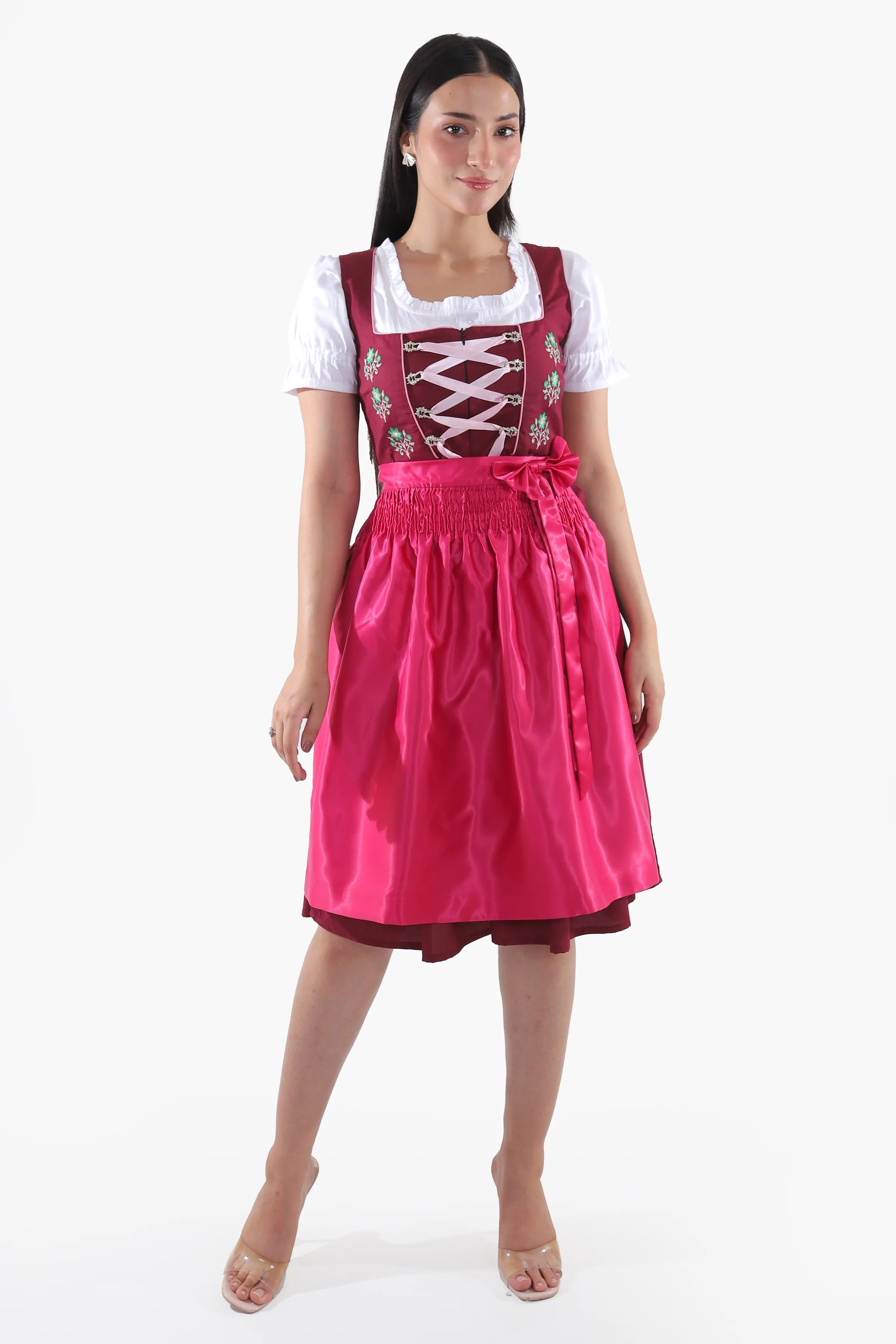 Vintage Bavarian Attire Berry Plum Pink Allure Vintage Bavarian Attire Berry Plum Pink Allure