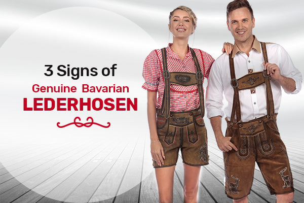 3 Signs of Genuine Bavarian Lederhosen