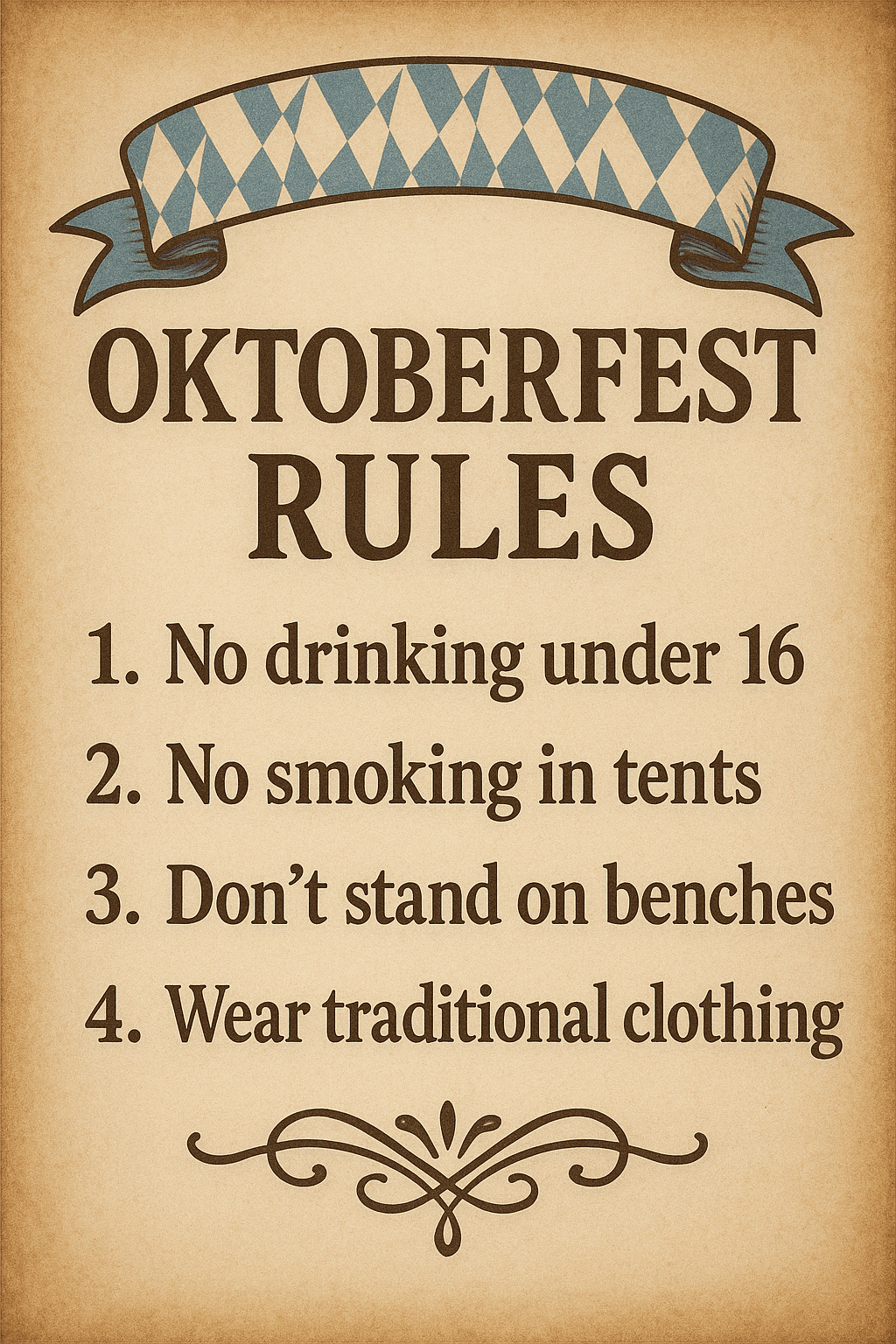 10 Golden Rules for Oktoberfest