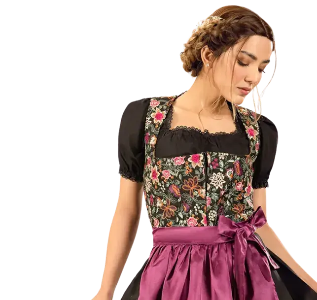 Fabrics Used in Making Dirndl| Classic Cotton to Luxurious Silk