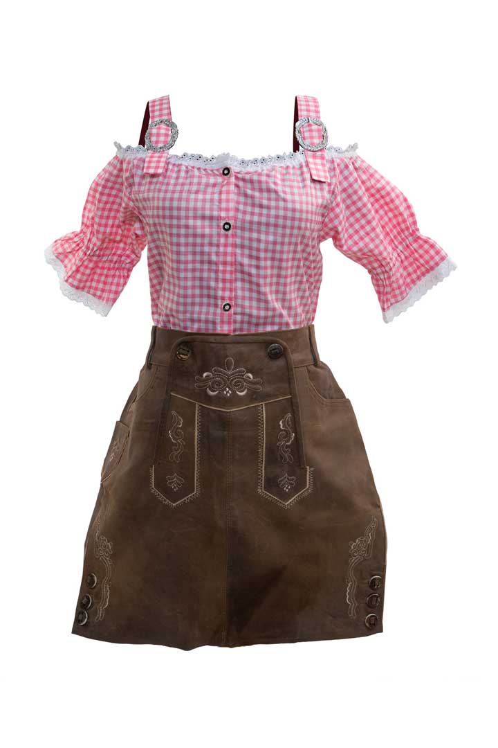 Ella Rosa Traditional Lederhosen Skirt