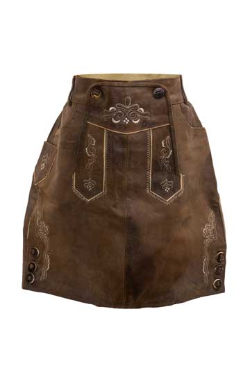 Ella Rosa Traditional Lederhosen Skirt