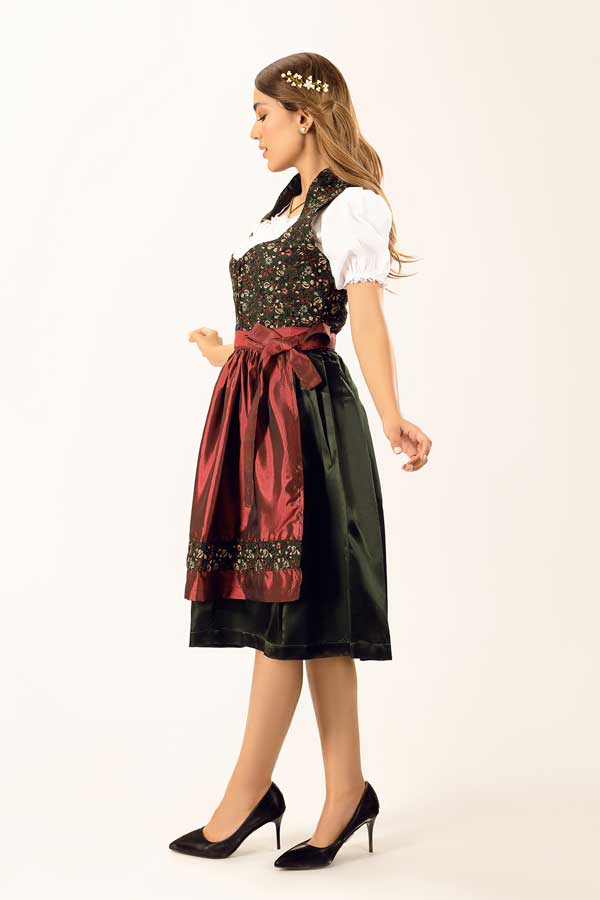 Aloisia Bavarian Green Dirndl Dress | German Dirndl Dresses Aloisia Bavarian Green Dirndl Dress | German Dirndl Dresses