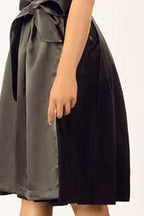Ilse Silver White Midi Dirndl