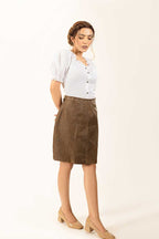 Catrin White Womens Oktoberfest Shirt
