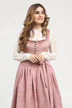 Lovely Light Purple Dirndl Timeless Bavarian Elegance