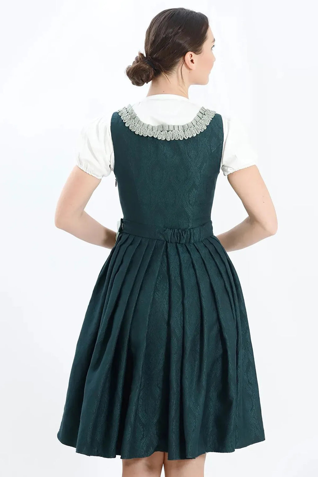 Luxury Meadow Green Dirndl