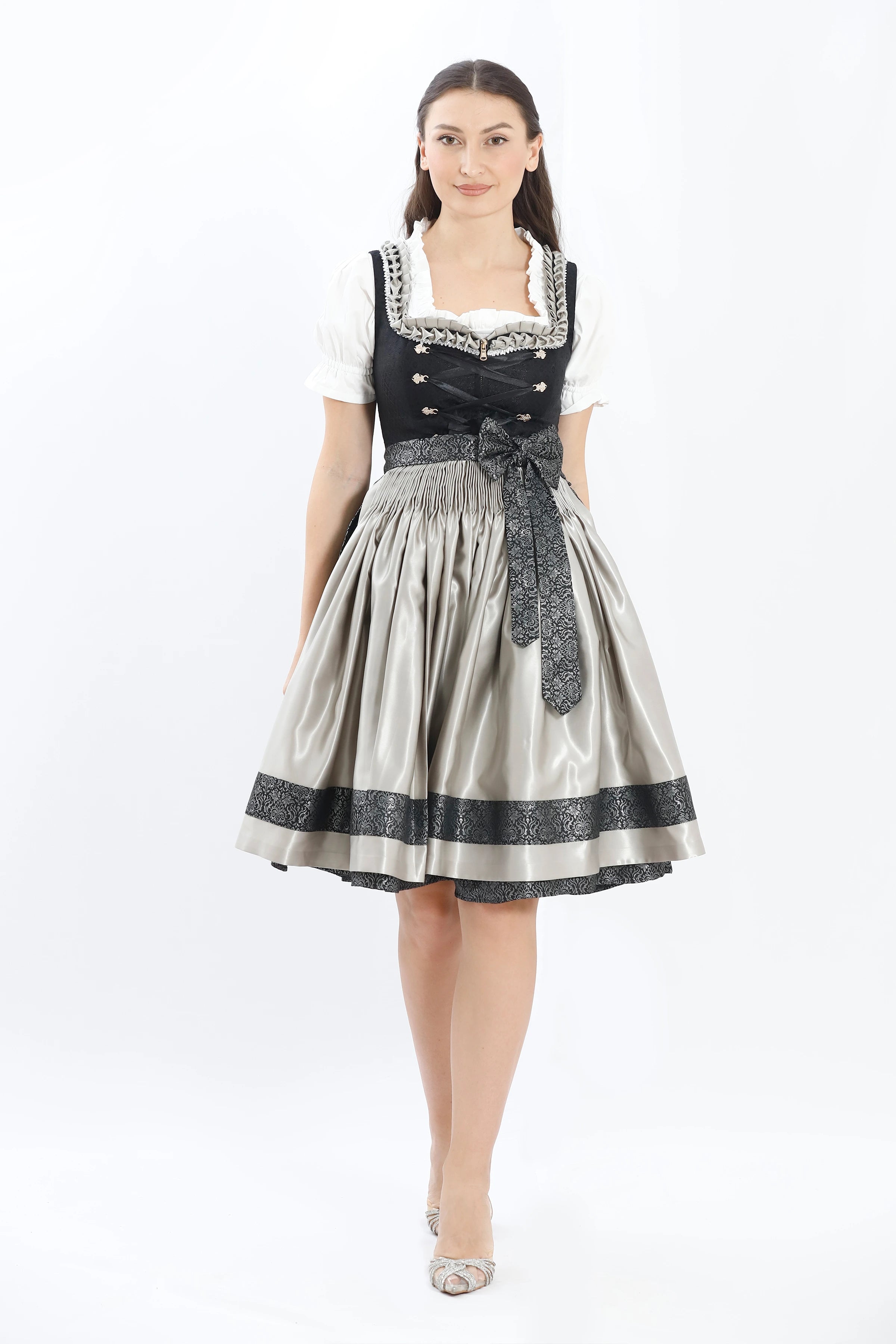 Black Midnight Elegance Dirndl
