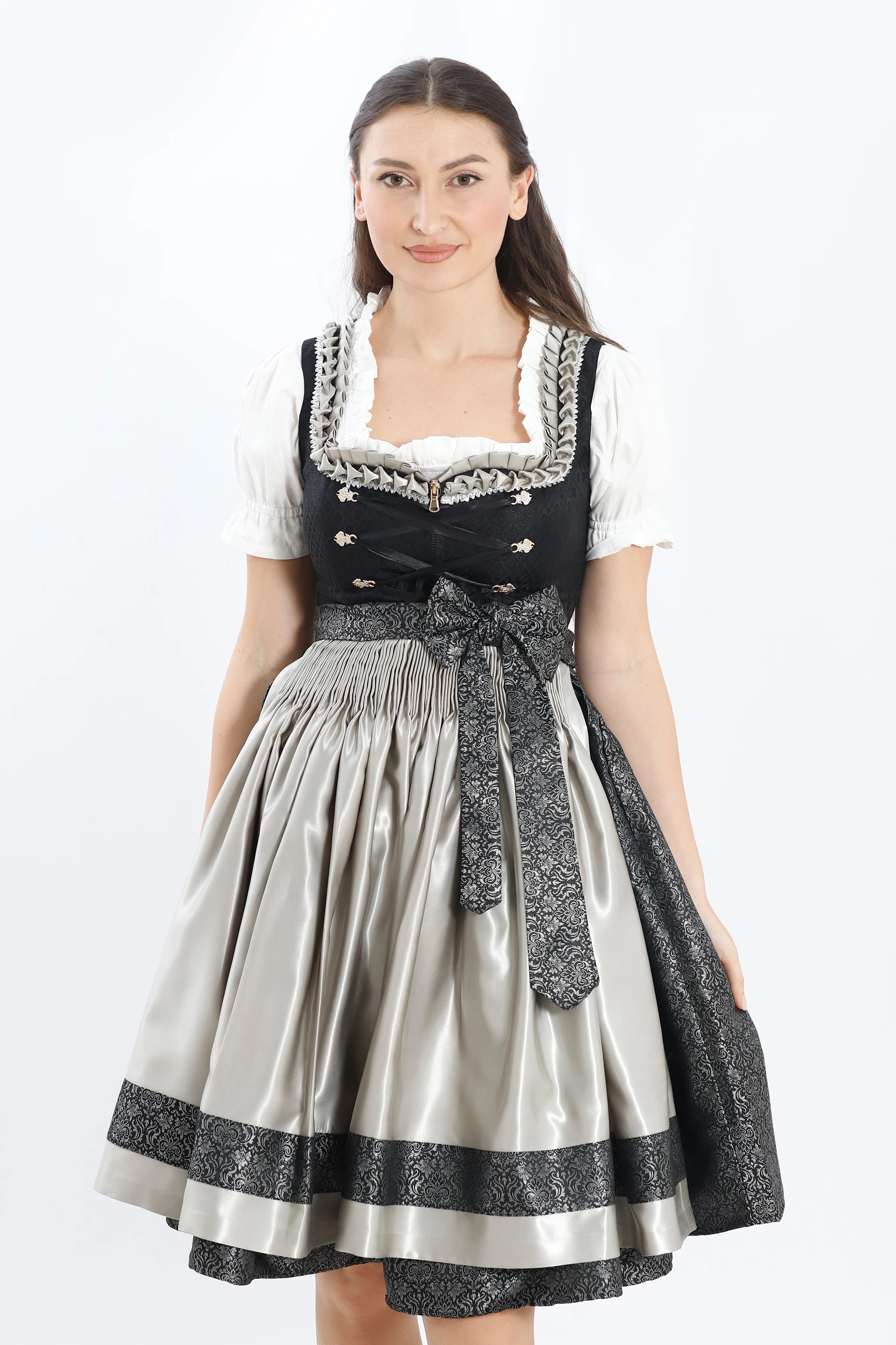 Black Midnight Elegance Dirndl