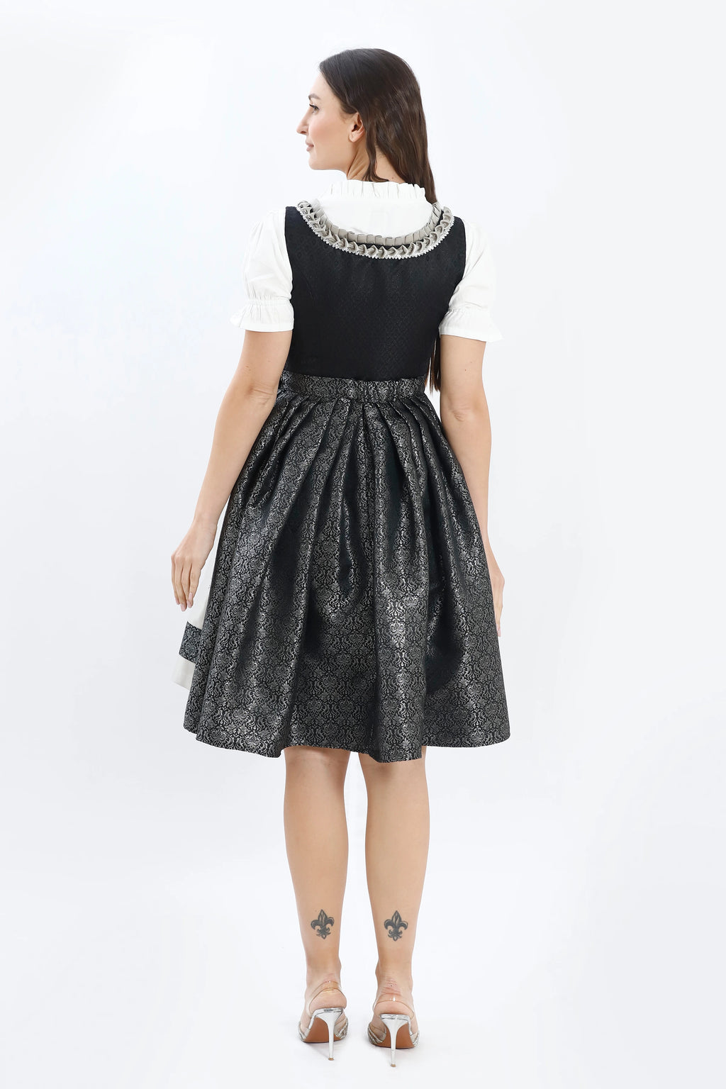 Black Midnight Elegance Dirndl