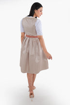 Bavarian Edition Rose Gold Midi Dirndl Dress