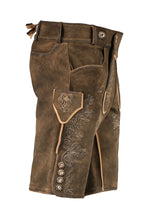 Traditional German Leather Embroidered Elegance