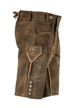 Traditional German Leather Embroidered Elegance Set