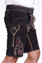 Lederhosen Men with Closeup Details
