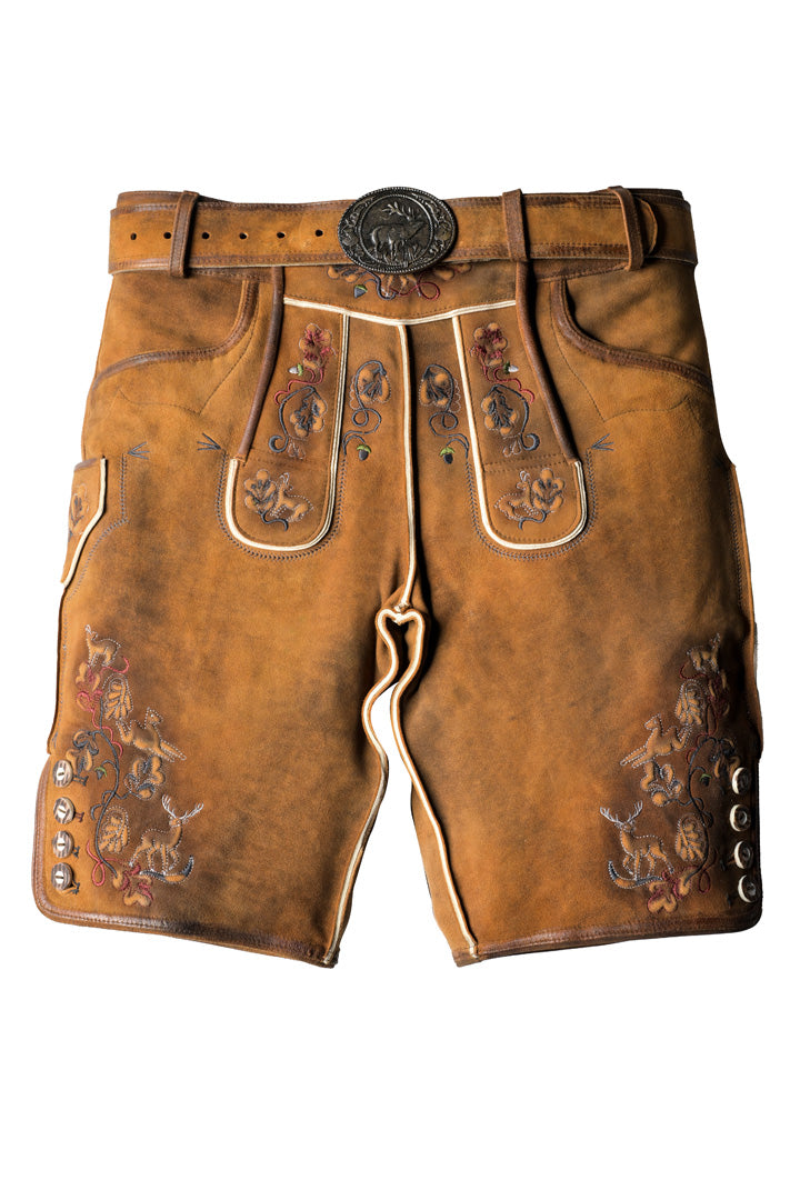 Authentic Lederhosen Bavarian Mens Attire Oktoberfest Outfit Sets