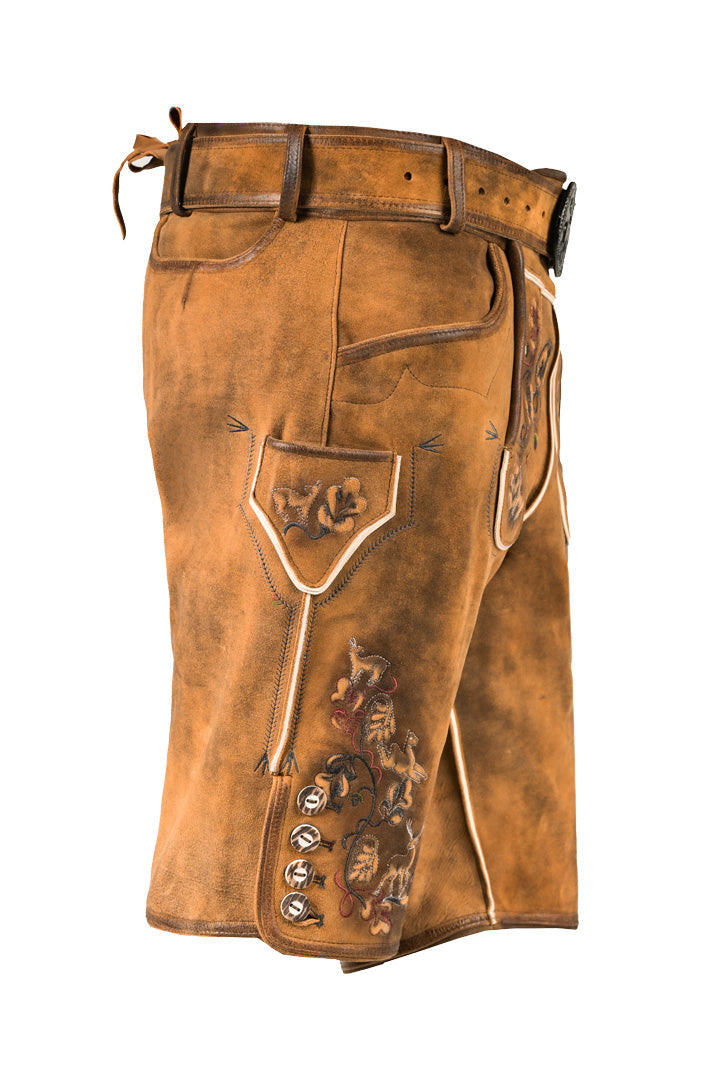 Authentic Lederhosen Bavarian Mens Attire Oktoberfest Outfit Sets
