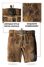 Vintage Attire German Mens Fashion Lederhosen