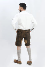 Authentic Lederhosen Men in Vintage Black