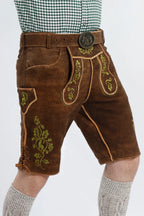 Lederhosen Men with Closeup Details