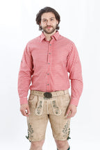 Handcrafted Oktoberfest Lederhosen in Pearly White