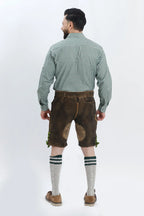 Traditional Lederhosen Men Raw Brown