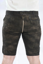 Traditional Lederhosen Men Outfit Onyx Black