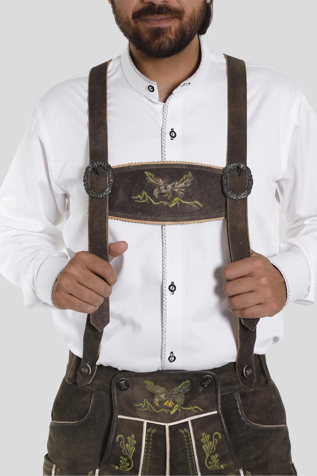 Bavarian Lederhosen Authentic German Elegance Set