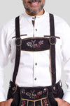 Bierfest Black Chic Suspenders