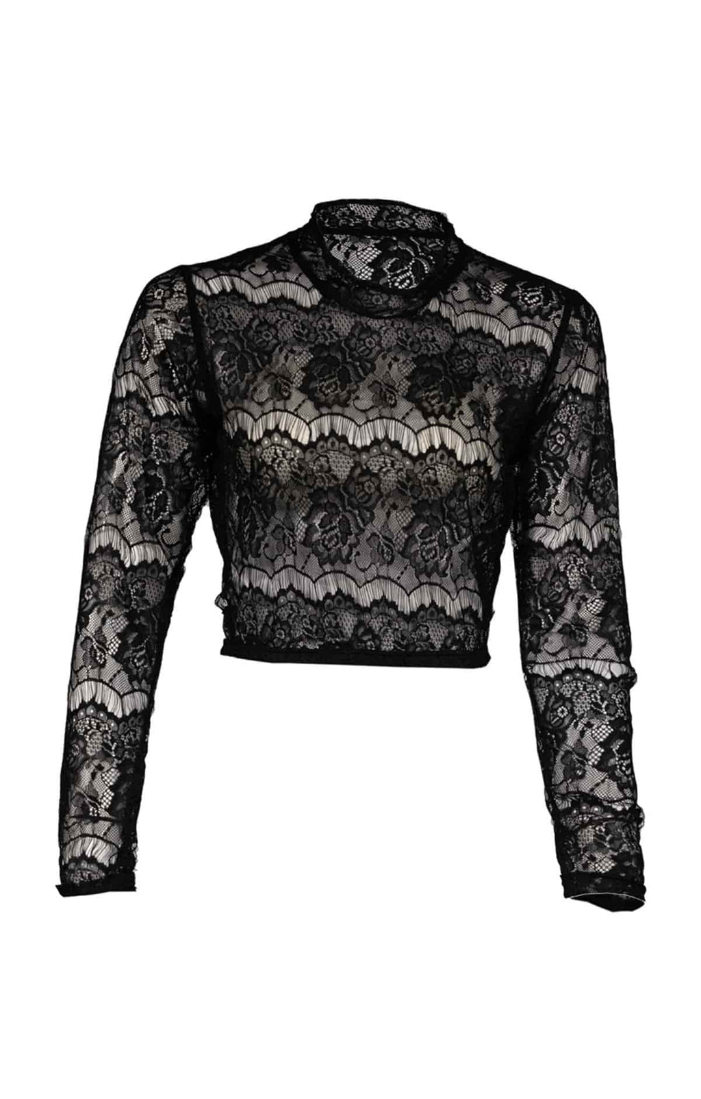 Chic Black Dirndl Blouse Magic
