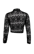 Chic Black Dirndl Blouse Magic