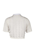 Sensational White Women's Dirndl Blouse