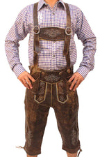 Bundhosen Knee Length Trousers Wild Brown