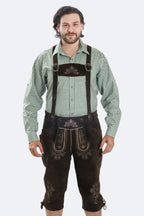 Deep Brown Bavarian Bundhosen