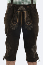 Deep Brown Bavarian Bundhosen