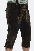 Deep Brown Bavarian Bundhosen