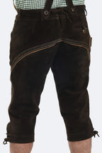 Deep Brown Bavarian Bundhosen