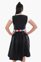 German Maxi Dirndl Long Anna Black