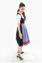 Denim Blue Midi German Dirndl