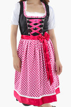 German Dirndl Amara Black Pink