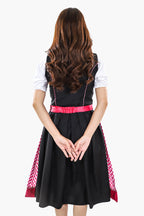 German Dirndl Amara Black Pink