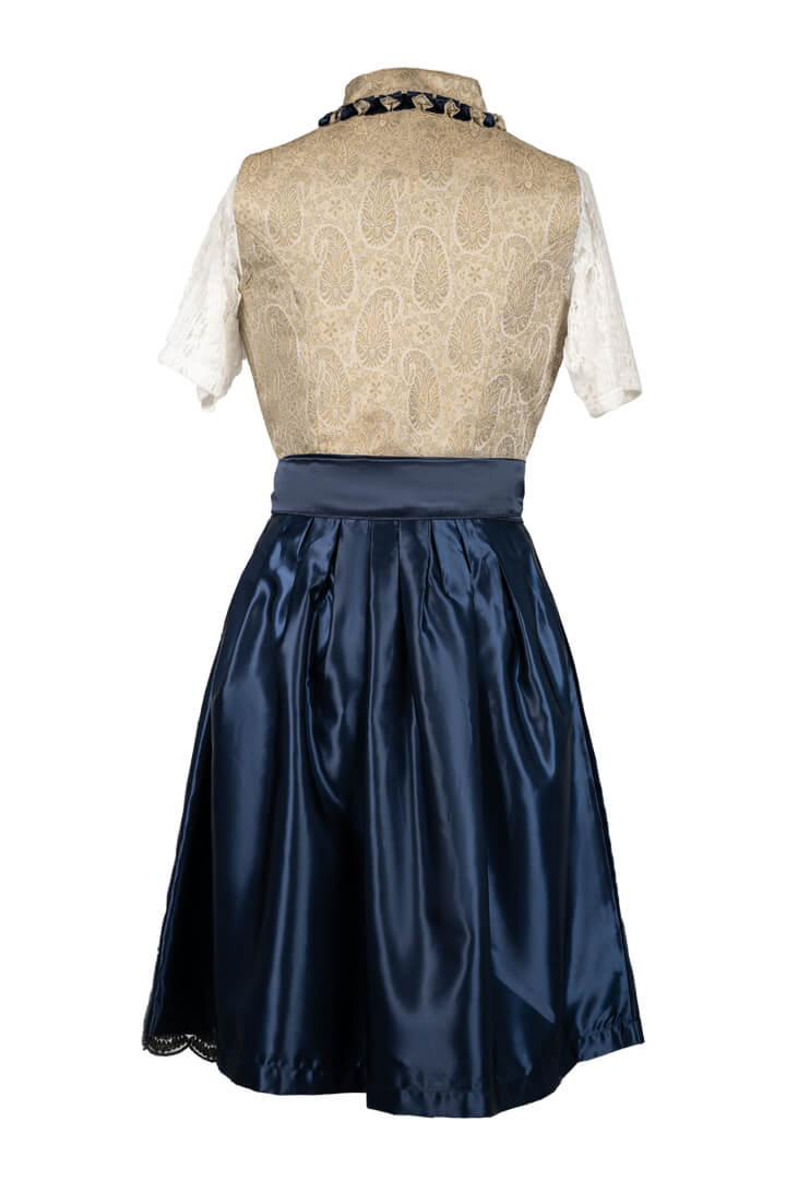 Midi Flirty Charm Blue Dirndl Allure