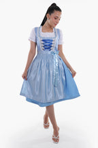 Classic Blue Checkered Dirndl