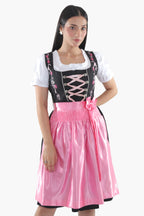Dark Allure Bavarian Dress Blossom Pink