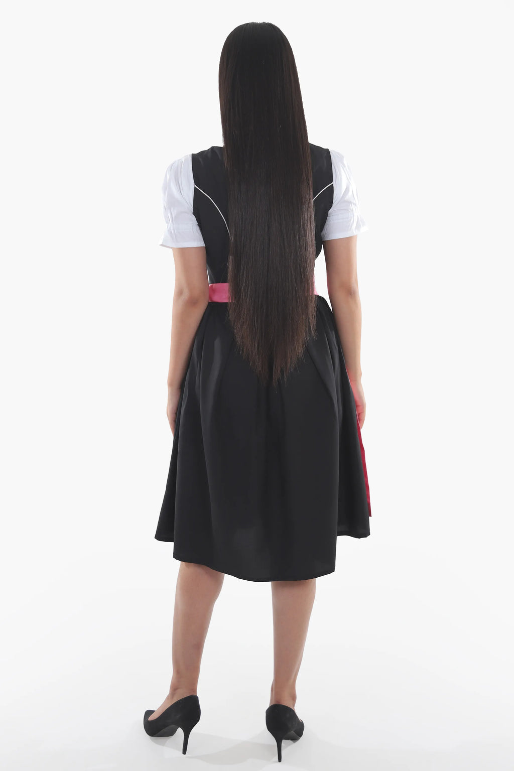 Dark Allure Bavarian Dress Blossom Pink