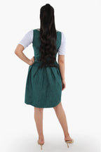 Luxury Meadow Green Mini Dirndl