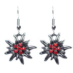 Oktoberfest Rose Set - Bavarian Floral Jewelry