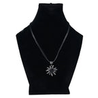 Midnight Edelweiss - Black Bavarian Jewelry Set