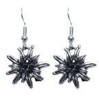 Midnight Edelweiss - Black Bavarian Jewelry Set
